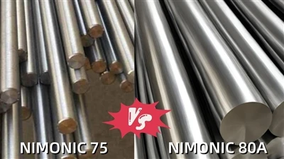 Nimonic 75/80/90 sakausējuma stieņi un stieņi
